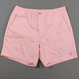Polo Ralph Lauren Men Size M Stretch Classic Fit 6" Shorts Waist Elastic
